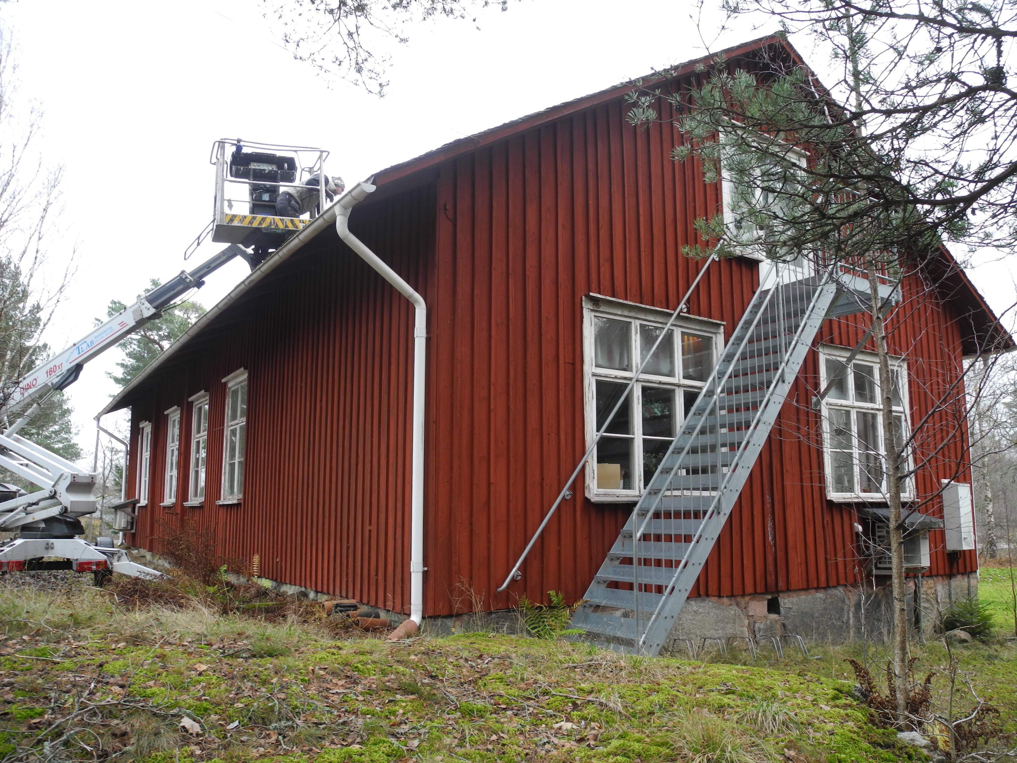 Plansch från bondgård